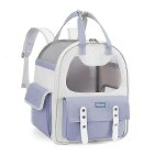 Sac a dos de transport pour petits chats, chiens et chiots, avec sécurité et coussin dorsal pour les ... Sac a dos de transport pour petits chats, chiens et chiots, avec sécurité et coussin dorsal pour les ...