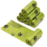Sacs a excréments pour chiens, 150 pièces / 10 rouleaux, biodégradables, poubelle pour animaux de compagnie, ... Sacs a excréments pour chiens, 150 pièces / 10 rouleaux, biodégradables, poubelle pour animaux de compagnie, ...