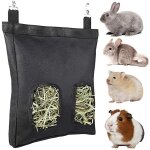 Sac de foin pour cochon d'inde, sac d'alimentation pour lapins, sac d'alimentation pour petits animaux, ...