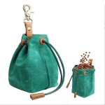 Sac de formation de thrapie impermable pour chien (vert) sac de thrapie pour chiot en toile avec cordon ...