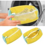 Sacs de lavage de chaussures anti - d�formation jaune