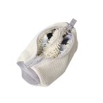 Sac de lavage double pour chaussures en machine - prot�gez vos chaussures! beige