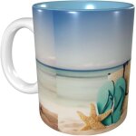Sac a main, tasses a cafe en forme d'etoile de mer d'ete, tasse en ceramique de 11 oz pour le bureau ... Sac a main, tasses a cafe en forme d'etoile de mer d'ete, tasse en ceramique de 11 oz pour le bureau ...