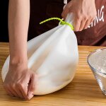 Sac a pétrir en silicone, accessoires de cuisine, pour la fabrication de pâte, mélangeur de farine, machine ... Sac a pétrir en silicone, accessoires de cuisine, pour la fabrication de pâte, mélangeur de farine, machine ...
