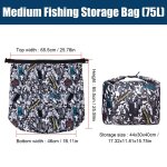 Sac de protection etanche pour la pche en eau sale ou douce, contenant pour poisson vivant, leurres ...