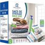 Sac rangement sous vide lot de 12 sac sous vide aspirateur avec sa pompe manuelle pour sac sous vide ... Sac rangement sous vide lot de 12 sac sous vide aspirateur avec sa pompe manuelle pour sac sous vide ...
