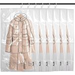Sacs de rangement sous vide suspendus pour v�tements, 6 pi�ces rangement sous vide suspendre(70 * 110cm), ...