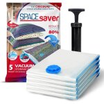 Sacs de rangement sous vide vêtements, penderie et voyage, 80% de place supplémentaire, housse vêtement ... Sacs de rangement sous vide vêtements, penderie et voyage, 80% de place supplémentaire, housse vêtement ...