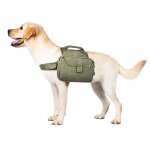 Sac de selle pour chien voyage camping randonne sac a dos sac a dos vert taille l
