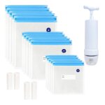 Sacs sous vide electriques r�utilisables, conservation des aliments sous vide, thermoscelleuse, cuisini�re ...