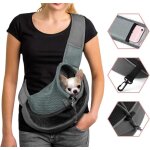 Sac de transport chien sac a bandoulire pour chat chiot rglable sac de voyage pour petits animaux sac ...