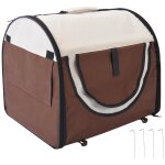 Sac de transport chien caisse pliable chien avec coussin amovible