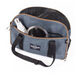 Sac de transport pour chien et chat bowling martin sellier guest 48 cm mixte bleu