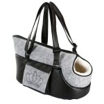 Sac de transport pour chien kerbl chiara tu mixte gris