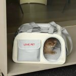 Sac de transport pliable en maille respirante pour animaux de compagnie, sac a main extérieur, fournitures ... Sac de transport pliable en maille respirante pour animaux de compagnie, sac a main extérieur, fournitures ...