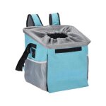 Sac de transport v�lo pour chien et chat - panier guidon pliable et imperm�able avec coussin confortable ...