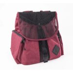 Sac ventral croisette pour chien et chat martin sellier tu mixte rouge