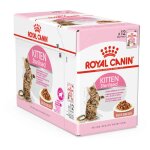 Sachets kitten sterilised en sauce pour chaton - royal canin - 12x85g