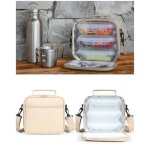 Sacoche lunch box isotherme 3 etages capacit 4. 5l