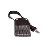 Sacoche porte outils noire et strass