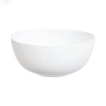 Saladier diwali blanc - luminarc - verre opale extra rsistant