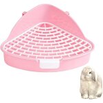 Salle de bain de lapin, 24, 8 x 20, 5 x 10, 5 cm avec grille vase triangle bote a linge d'angle bote ...