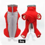 Salopette d'hiver pour chiens, combinaison chaude impermable pour animaux de compagnie, pantalon homme ...