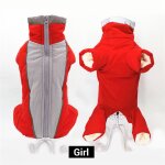 Salopette d'hiver pour chiens, combinaison chaude impermable pour animaux de compagnie, pantalon homme ...