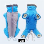 Salopette d'hiver pour chiens, combinaison chaude impermable pour animaux de compagnie, pantalon homme ...