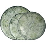 Sambonet arthur krupp jeu de 12 assiettes fusion grey