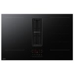 Samsung cc90h84jadur plaque noir int�gr� 80 cm plaque avec zone � induction 4 zones hotte int�gr�e