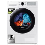 Samsung dv80dg52b0ahet s�che - linge pose libre chargement frontal 8 kg blanc