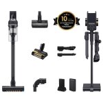 Samsung vs20c95d2tk aspirateur - balai 2 en 1 batterie sec micro sans sac 210 w noir