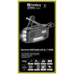 Sandberg 421 - 17 radio portable analogique et num�rique noir