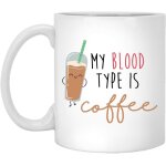 Type de sang tasse blanche tasse tasse a caf� tasse alphabet anglais m�re tasse tasse a caf� mignon en ...