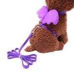 Sangle de poitrine en ulen nylon solide, mini animal de compagnie mignon, chat, chien, sfp avec ailes ...