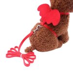 Sangle de poitrine en ulen nylon solide, mini animal de compagnie mignon, chat, chien, sfp avec ailes ...