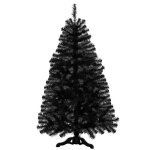 Sapin artificiel ¿ sapin de no�l noir 180 cm