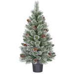 Sapin de no�l artificiel en pot h90