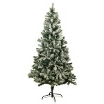 Sapin de no�l artificiel enneig� 150 / 180 / 210cm - blanc - blooming 210 cm blanc