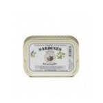 Sardines ail et basilic millésimées courtin 115gr Sardines ail et basilic millésimées courtin 115gr