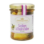 Sardines a l'huile d'olive - pot 200g Sardines a l'huile d'olive - pot 200g