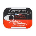 Sardines au piment d'espelette - conserve 115g Sardines au piment d'espelette - conserve 115g