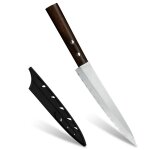 Sashimi couteau a poisson en acier inoxydable, ustensile de cuisine a sushi japonais 8 pouces filet de ... Sashimi couteau a poisson en acier inoxydable, ustensile de cuisine a sushi japonais 8 pouces filet de ...