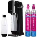 Saturateur sodastream art black + cartouche co2 sodastream pour saturateur quickconnect Saturateur sodastream art black + cartouche co2 sodastream pour saturateur quickconnect
