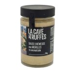 Sauce crmeuse aux morilles 1% aromatise - bocal 175g