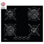 Sauter spg4466b table de cuisson au gaz noir - 4 foyers Sauter spg4466b table de cuisson au gaz noir - 4 foyers
