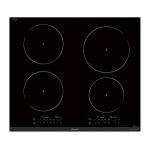 Sauter spi9643b table de cuisson  induction noir - 4 foyers