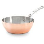 Sauteuse bombee cuivre prima matera induction  24cm