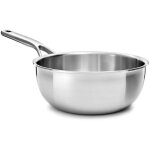 Sauteuse kitchenaid multi plis inox conique 20cm 2. 36l